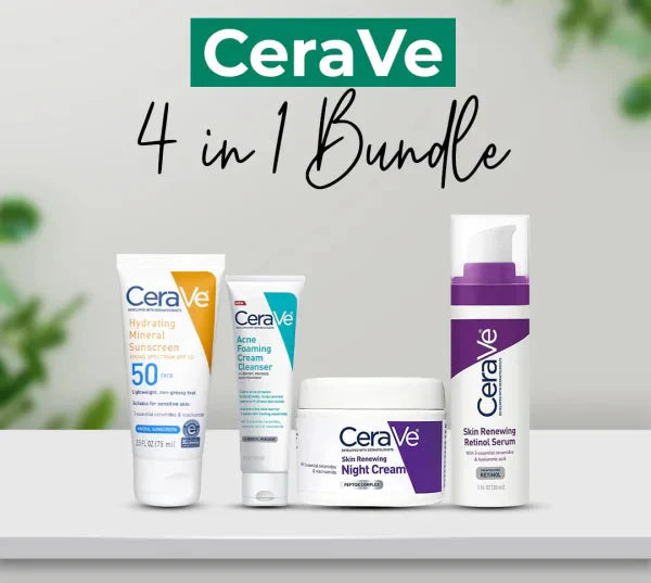 Cerave 4 In 1 Skincare Kit Night Cream Health & Beauty Royal Bazaar 