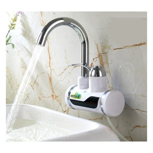 Electric Hot Water Heater Faucet Kitchen Instant Heating Tap Water (without Shower) Electric Massager Royal Bazaar 