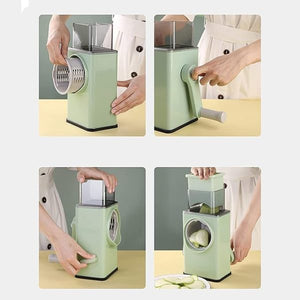 Multifunctional Manual Rotary Vegetable Cutter