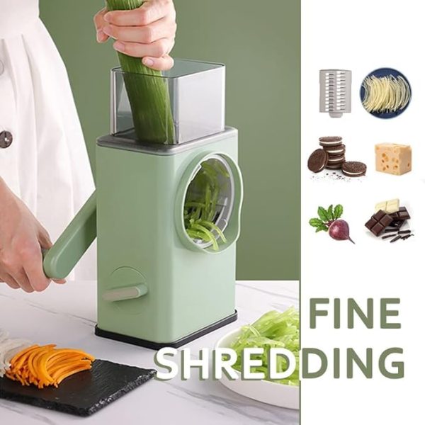 Multifunctional Manual Rotary Vegetable Cutter