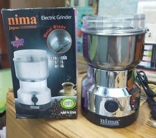 Nima Mini Electric Grinder Stainless Steel For Coffee Beans